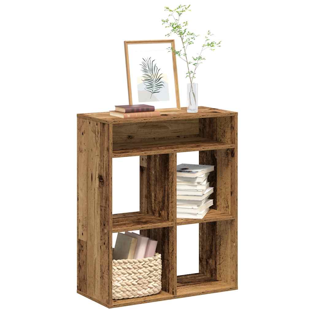 vidaXL Bibliotecă, lemn vechi, 66x31x80 cm, lemn prelucrat vidaXL Bibliotecă, lemn vechi, 66x31x80 cm, lemn prelucrat