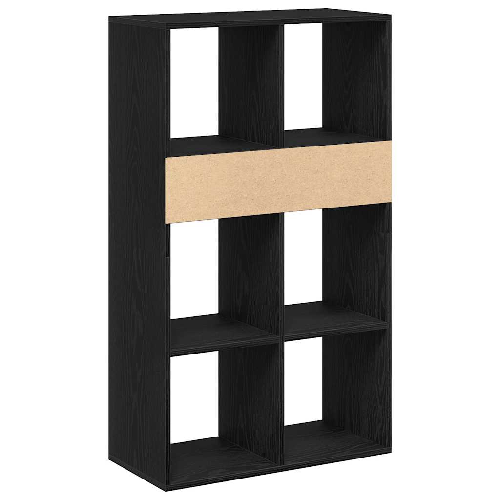 vidaXL Dulap cu cărți negru 66x31x112 cm lemn prelucrat vidaXL Dulap cu cărți negru 66x31x112 cm lemn prelucrat