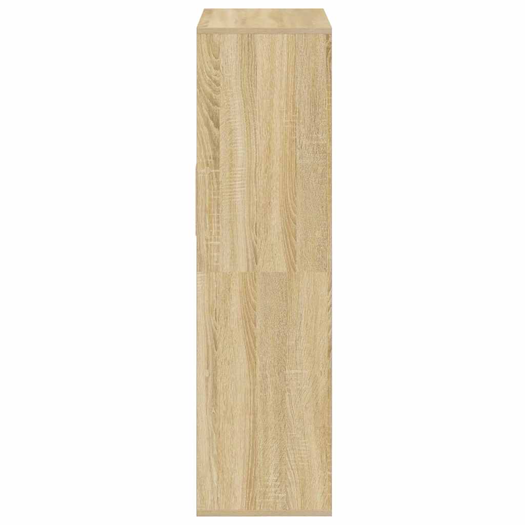 vidaXL Bibliotecă, stejar Sonoma, 66x31x112 cm, lemn prelucrat vidaXL Bibliotecă, stejar Sonoma, 66x31x112 cm, lemn prelucrat