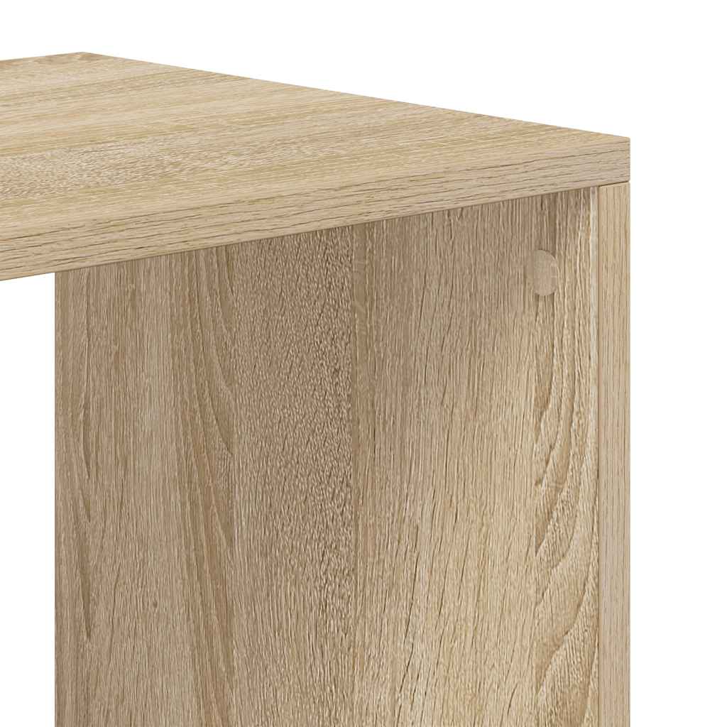 vidaXL Bibliotecă, stejar Sonoma, 66x31x112 cm, lemn prelucrat vidaXL Bibliotecă, stejar Sonoma, 66x31x112 cm, lemn prelucrat