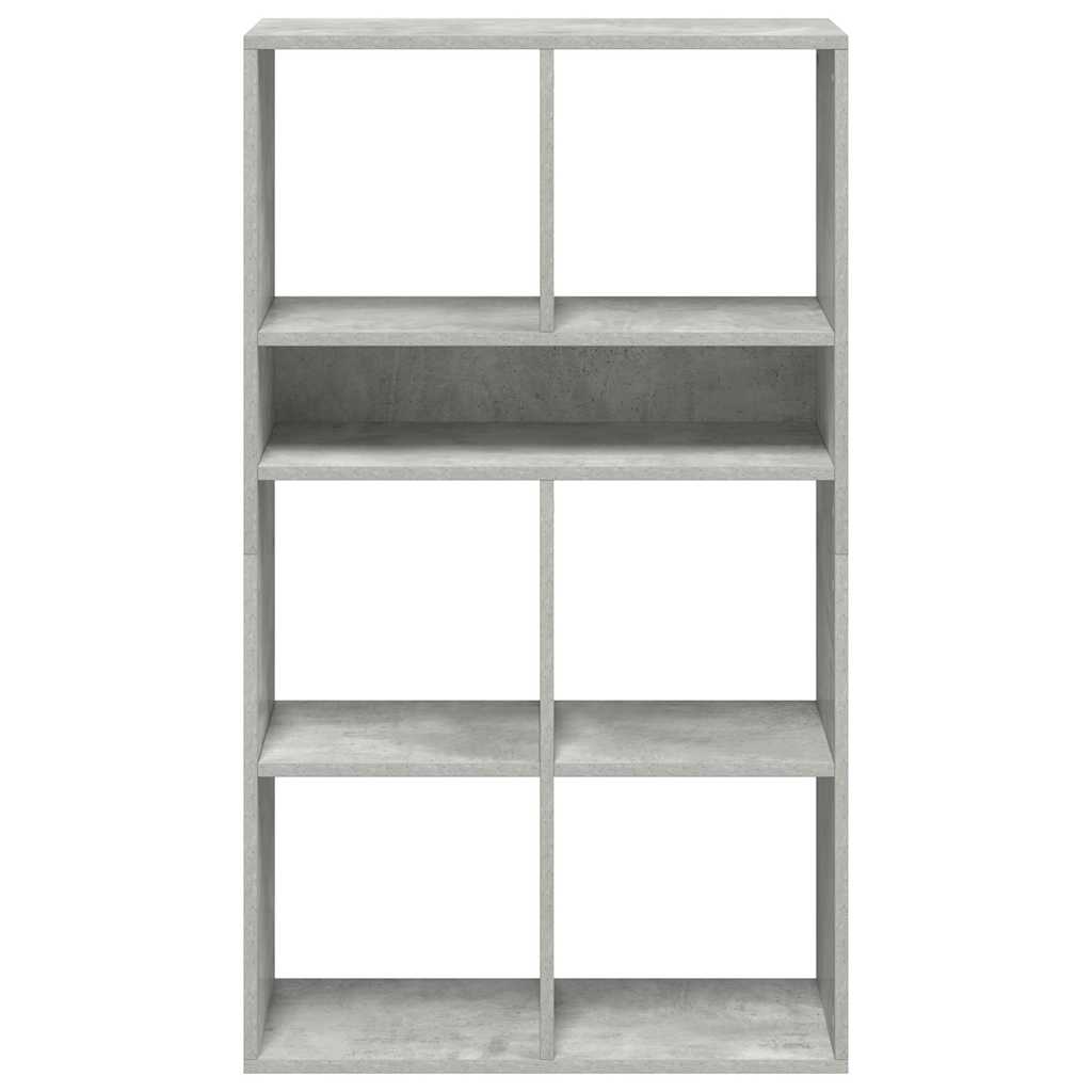 vidaXL Bibliotecă, gri beton, 66x31x112 cm, lemn prelucrat vidaXL Bibliotecă, gri beton, 66x31x112 cm, lemn prelucrat
