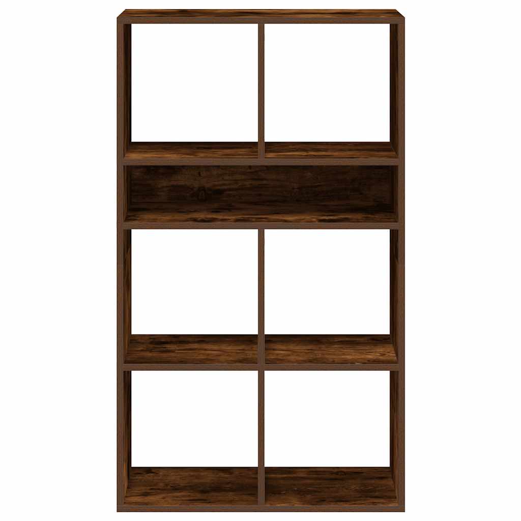 vidaXL Bibliotecă, stejar fumuriu, 66x31x112 cm, lemn prelucrat vidaXL Bibliotecă, stejar fumuriu, 66x31x112 cm, lemn prelucrat
