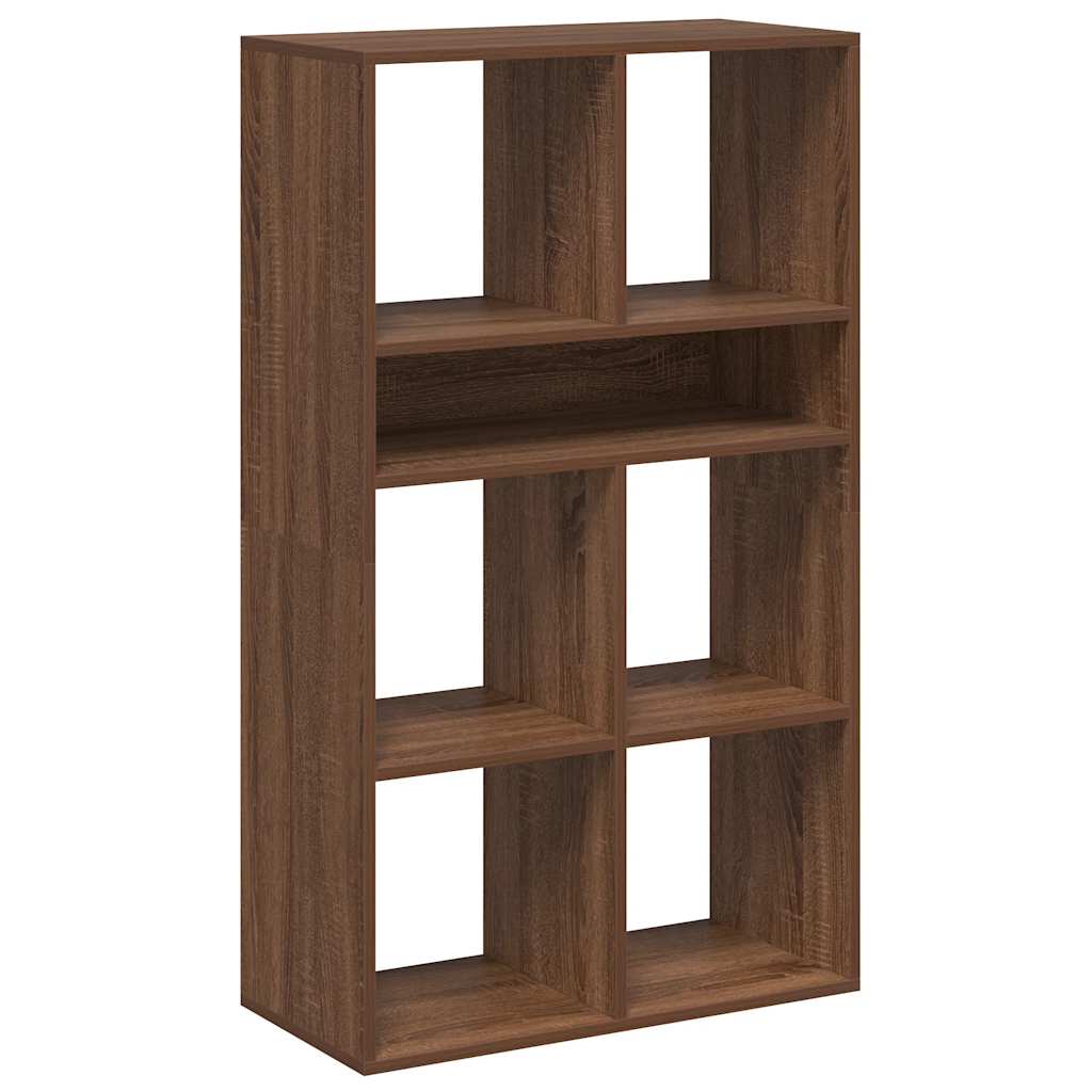vidaXL Bibliotecă, stejar maro, 66x31x112 cm, lemn prelucrat vidaXL Bibliotecă, stejar maro, 66x31x112 cm, lemn prelucrat