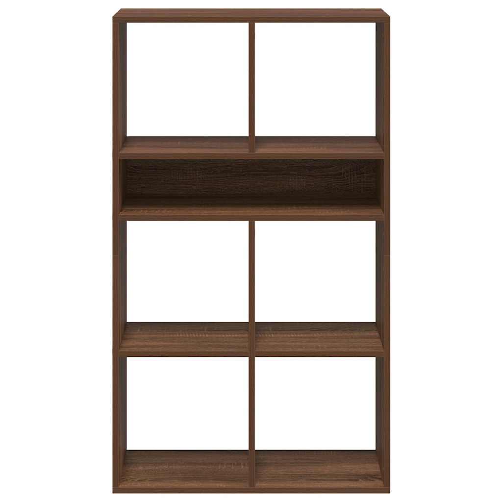 vidaXL Bibliotecă, stejar maro, 66x31x112 cm, lemn prelucrat vidaXL Bibliotecă, stejar maro, 66x31x112 cm, lemn prelucrat