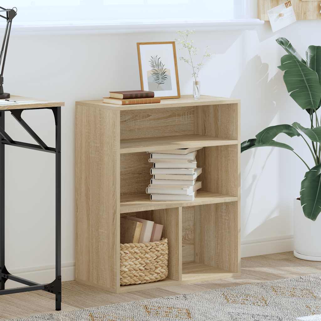 vidaXL Bibliotecă, stejar Sonoma, 60x30x71,5 cm, lemn prelucrat vidaXL Bibliotecă, stejar Sonoma, 60x30x71,5 cm, lemn prelucrat