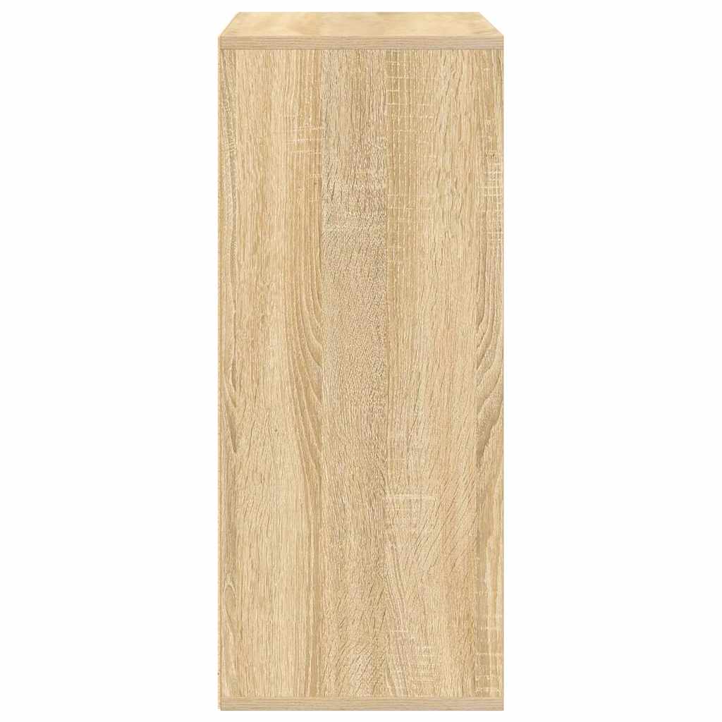vidaXL Bibliotecă, stejar Sonoma, 60x30x71,5 cm, lemn prelucrat vidaXL Bibliotecă, stejar Sonoma, 60x30x71,5 cm, lemn prelucrat
