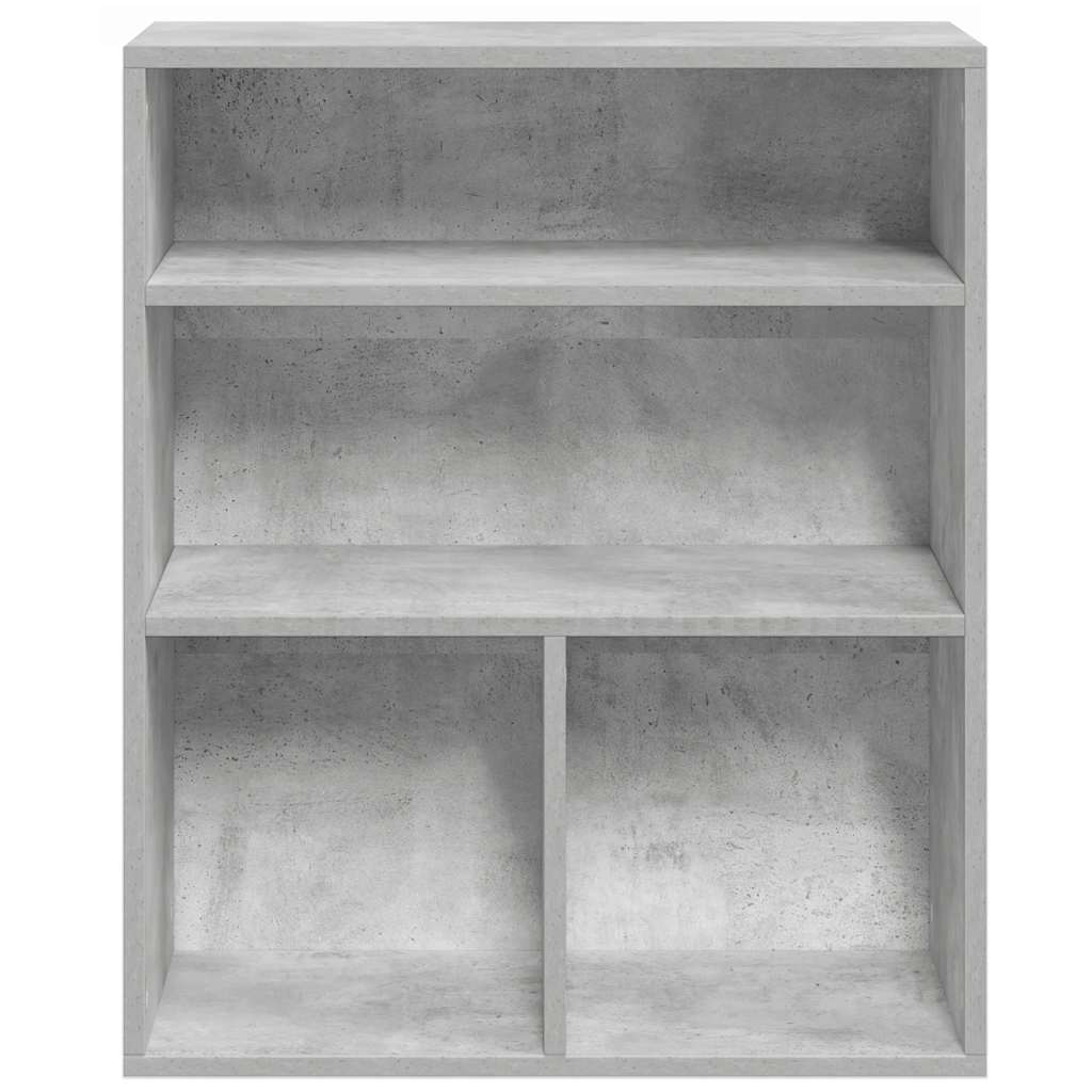 vidaXL Bibliotecă, gri beton, 60x30x71,5 cm, lemn prelucrat vidaXL Bibliotecă, gri beton, 60x30x71,5 cm, lemn prelucrat