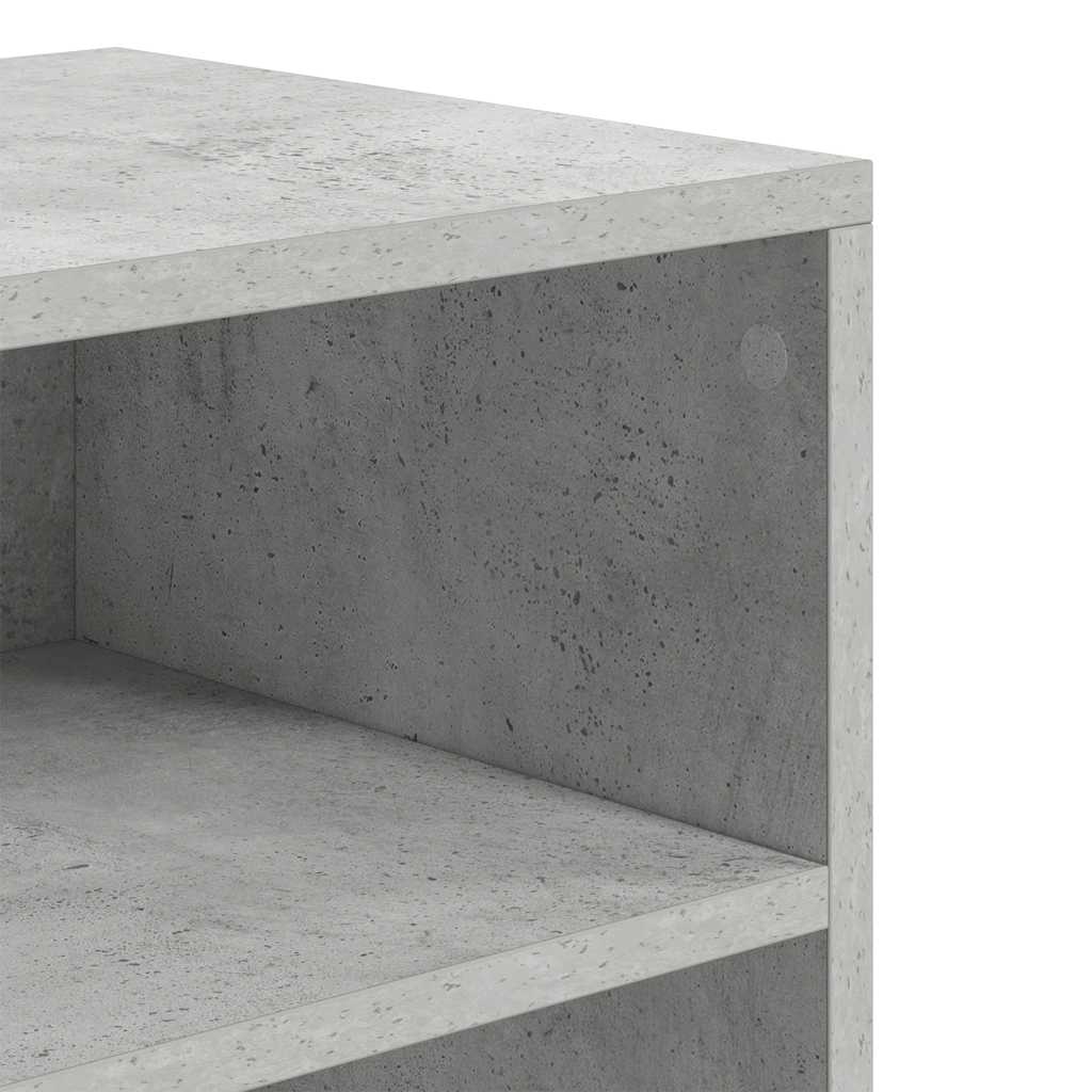 vidaXL Bibliotecă, gri beton, 60x30x71,5 cm, lemn prelucrat vidaXL Bibliotecă, gri beton, 60x30x71,5 cm, lemn prelucrat