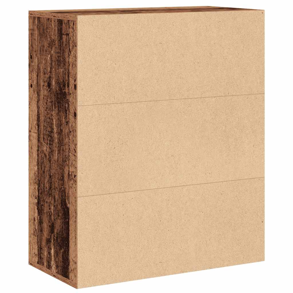 vidaXL Bibliotecă, lemn vechi, 60x30x71,5 cm, lemn prelucrat vidaXL Bibliotecă, lemn vechi, 60x30x71,5 cm, lemn prelucrat