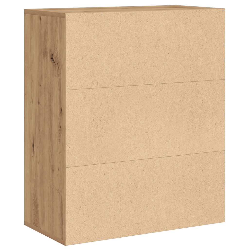 vidaXL Bibliotecă, stejar artizanal, 60x30x71,5 cm, lemn prelucrat vidaXL Bibliotecă, stejar artizanal, 60x30x71,5 cm, lemn prelucrat