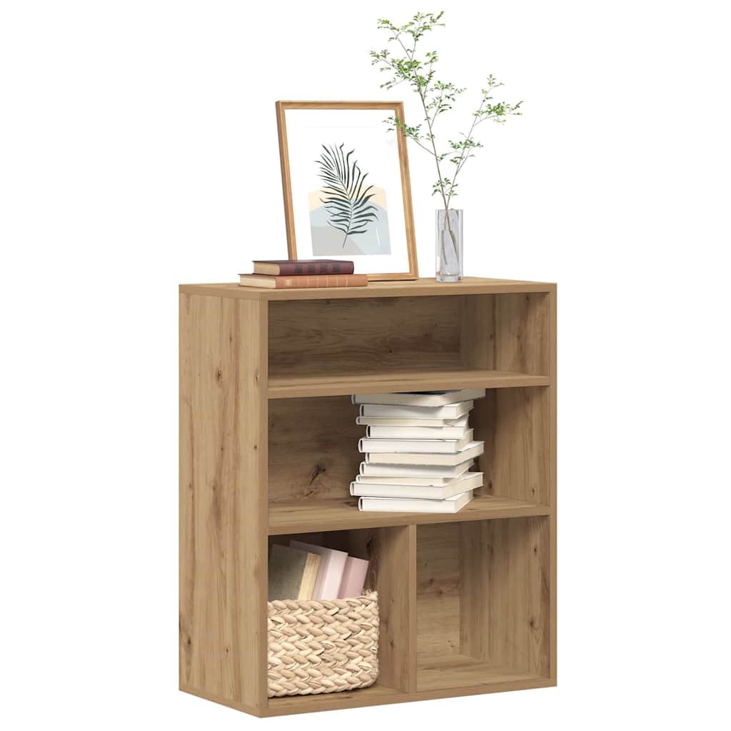 vidaXL Bibliotecă, stejar artizanal, 60x30x71,5 cm, lemn prelucrat vidaXL Bibliotecă, stejar artizanal, 60x30x71,5 cm, lemn prelucrat