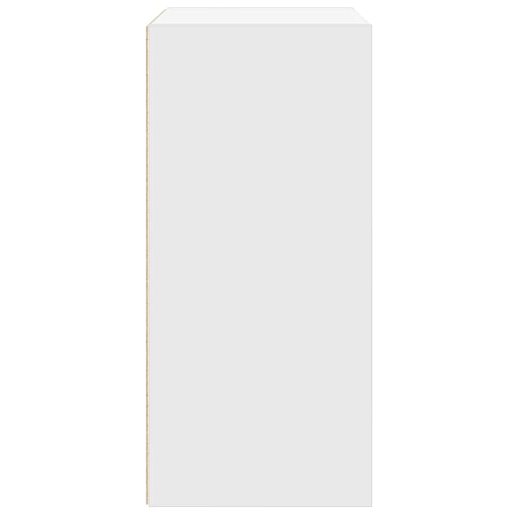vidaXL Bibliotecă, alb, 31x24x52 cm, lemn prelucrat vidaXL Bibliotecă, alb, 31x24x52 cm, lemn prelucrat