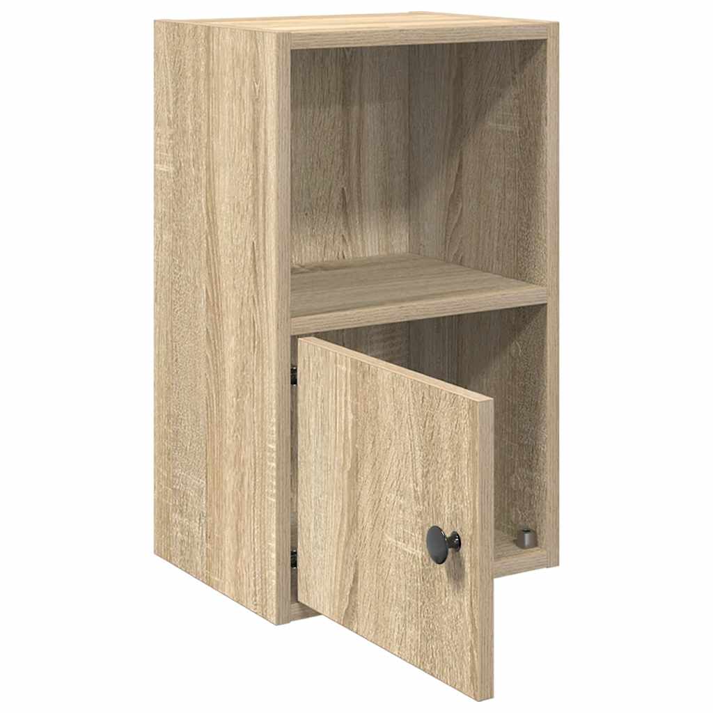 vidaXL Bibliotecă, stejar sonoma, 31x24x52 cm, lemn prelucrat vidaXL Bibliotecă, stejar sonoma, 31x24x52 cm, lemn prelucrat