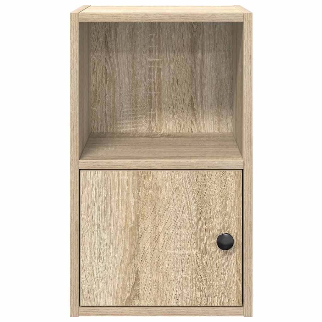 vidaXL Bibliotecă, stejar sonoma, 31x24x52 cm, lemn prelucrat vidaXL Bibliotecă, stejar sonoma, 31x24x52 cm, lemn prelucrat