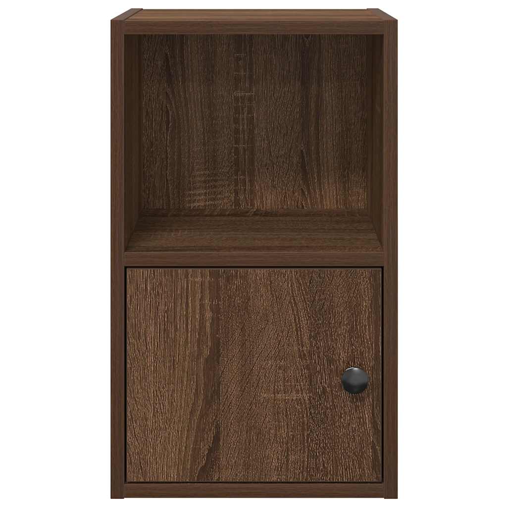 vidaXL Bibliotecă, stejar maro, 31x24x52 cm, lemn prelucrat