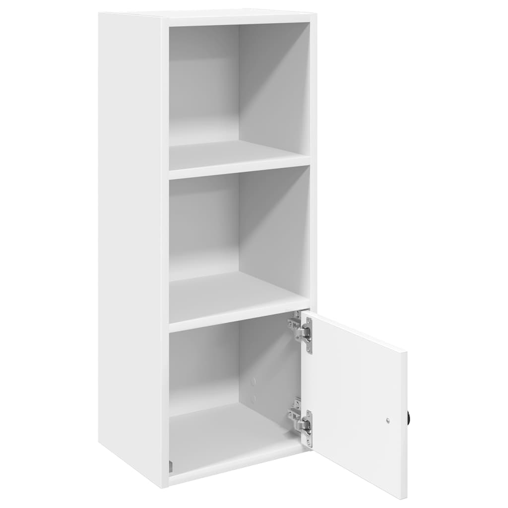 vidaXL Bibliotecă, alb, 31x24x77 cm, lemn prelucrat vidaXL Bibliotecă, alb, 31x24x77 cm, lemn prelucrat