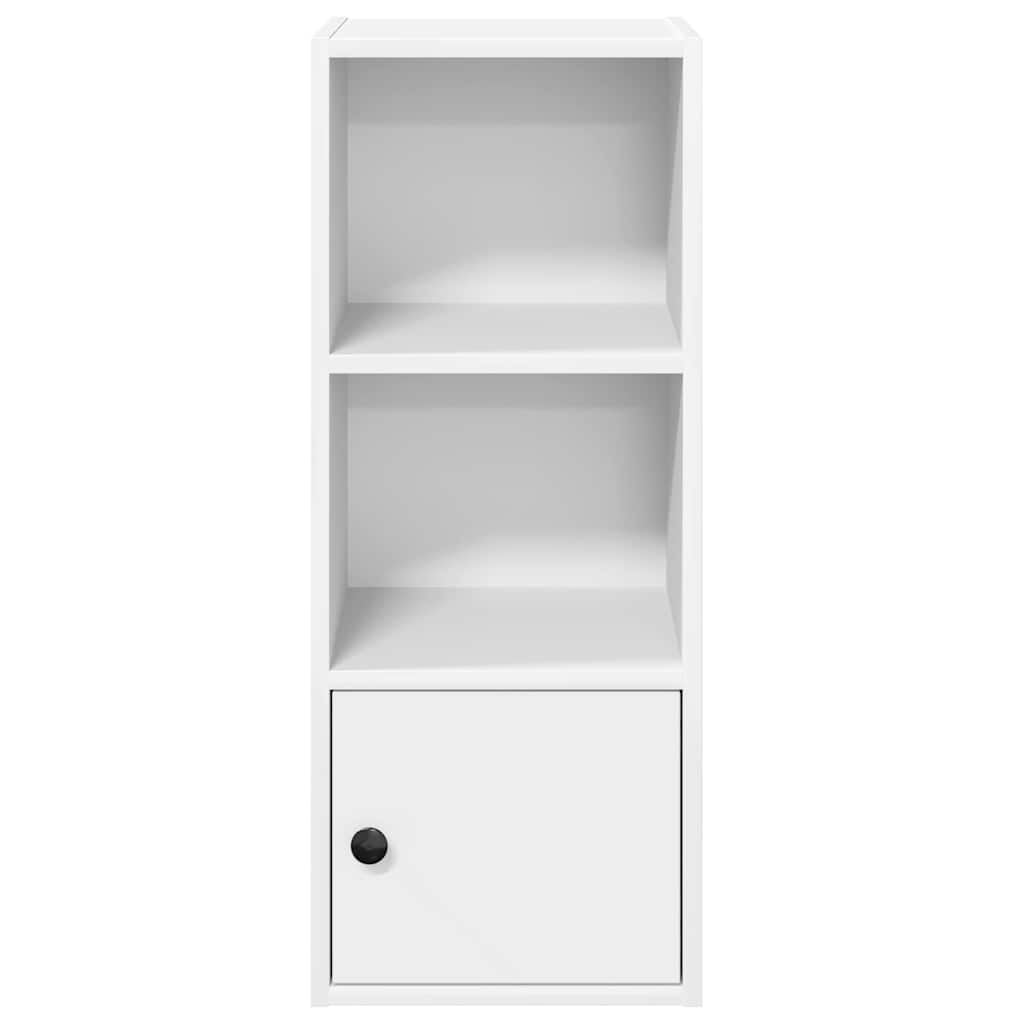 vidaXL Bibliotecă, alb, 31x24x77 cm, lemn prelucrat vidaXL Bibliotecă, alb, 31x24x77 cm, lemn prelucrat