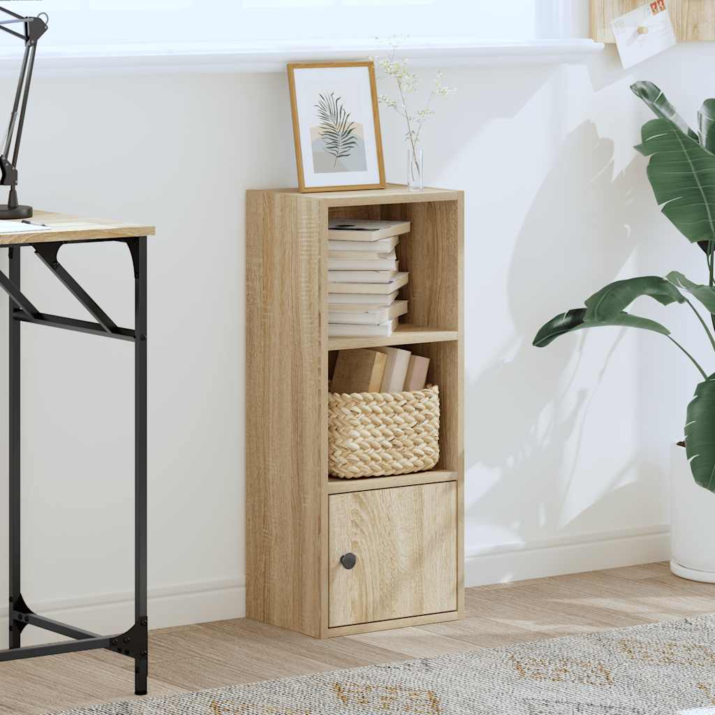 vidaXL Bibliotecă, stejar sonoma, 31x24x77 cm, lemn prelucrat vidaXL Bibliotecă, stejar sonoma, 31x24x77 cm, lemn prelucrat