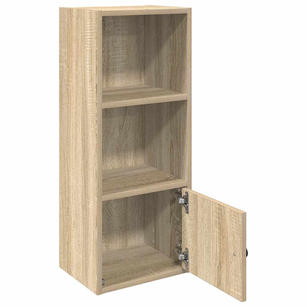 vidaXL Bibliotecă, stejar sonoma, 31x24x77 cm, lemn prelucrat vidaXL Bibliotecă, stejar sonoma, 31x24x77 cm, lemn prelucrat