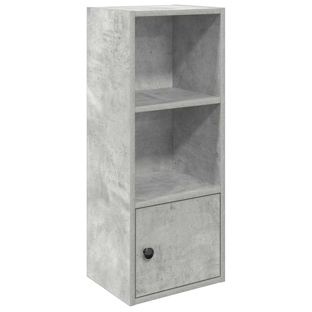 vidaXL Bibliotecă, gri beton, 31x24x77 cm, lemn prelucrat vidaXL Bibliotecă, gri beton, 31x24x77 cm, lemn prelucrat