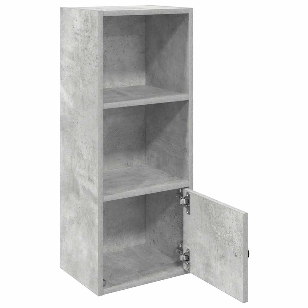 vidaXL Bibliotecă, gri beton, 31x24x77 cm, lemn prelucrat vidaXL Bibliotecă, gri beton, 31x24x77 cm, lemn prelucrat