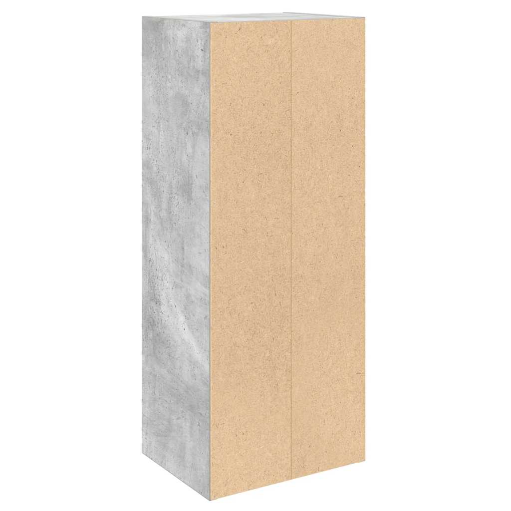 vidaXL Bibliotecă, gri beton, 31x24x77 cm, lemn prelucrat vidaXL Bibliotecă, gri beton, 31x24x77 cm, lemn prelucrat