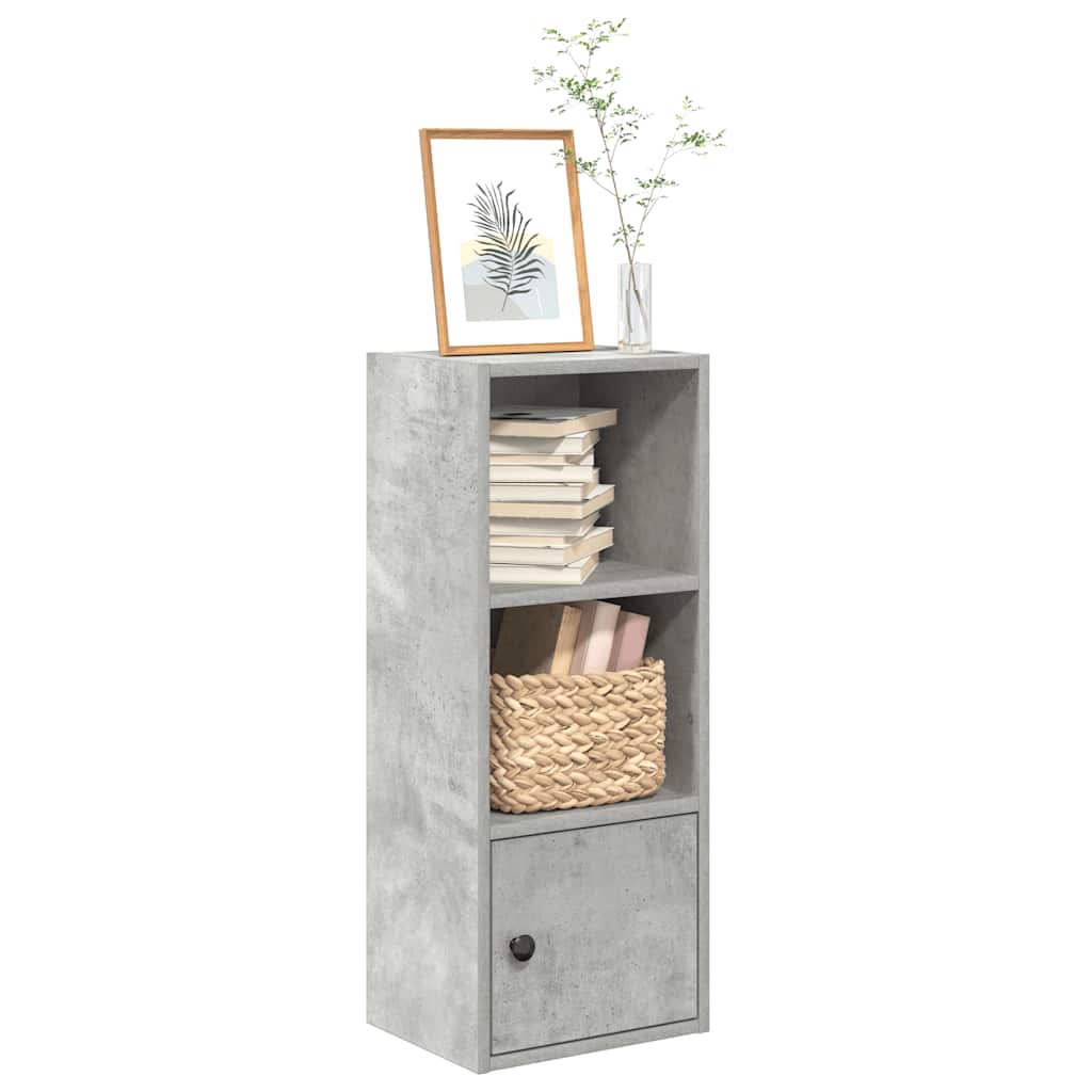 vidaXL Bibliotecă, gri beton, 31x24x77 cm, lemn prelucrat vidaXL Bibliotecă, gri beton, 31x24x77 cm, lemn prelucrat