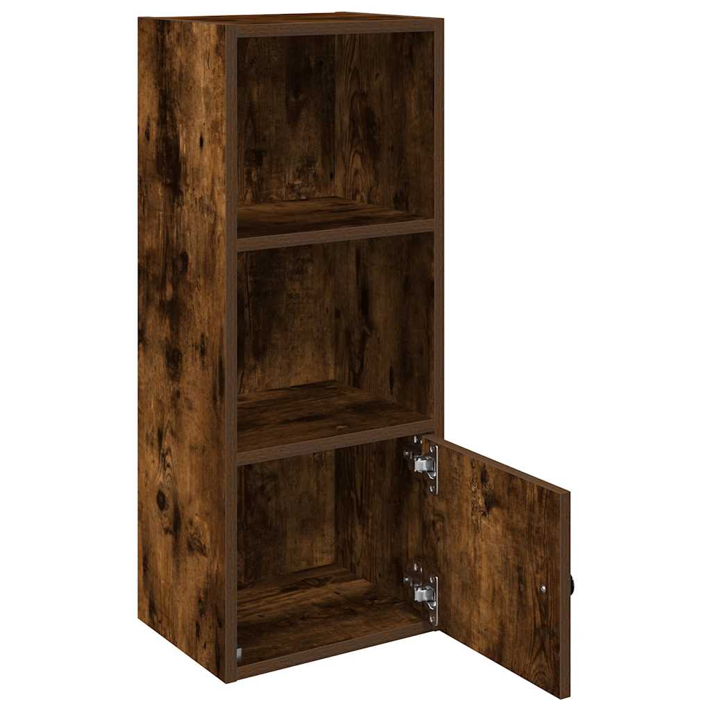 vidaXL Bibliotecă, stejar fumuriu, 31x24x77 cm, lemn prelucrat vidaXL Bibliotecă, stejar fumuriu, 31x24x77 cm, lemn prelucrat