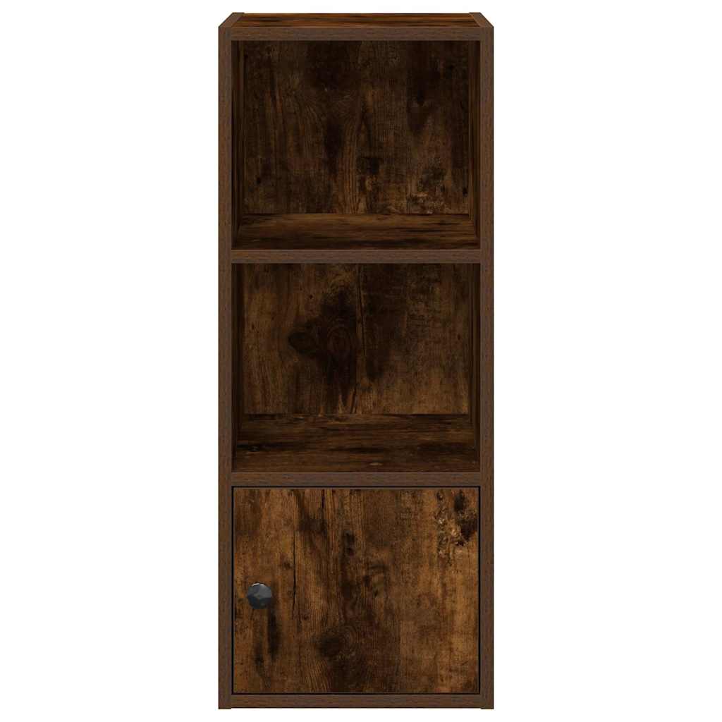 vidaXL Bibliotecă, stejar fumuriu, 31x24x77 cm, lemn prelucrat vidaXL Bibliotecă, stejar fumuriu, 31x24x77 cm, lemn prelucrat
