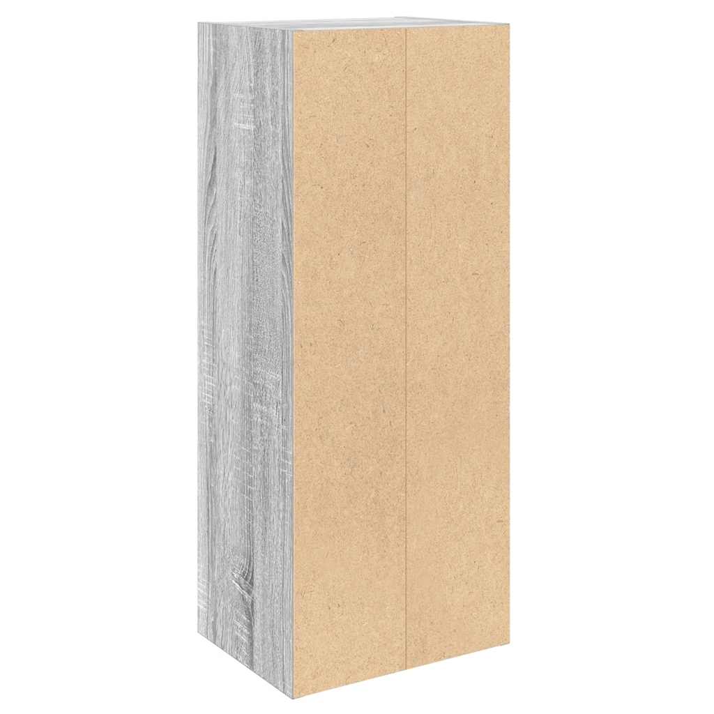 vidaXL Bibliotecă, gri sonoma, 31x24x77 cm, lemn prelucrat vidaXL Bibliotecă, gri sonoma, 31x24x77 cm, lemn prelucrat