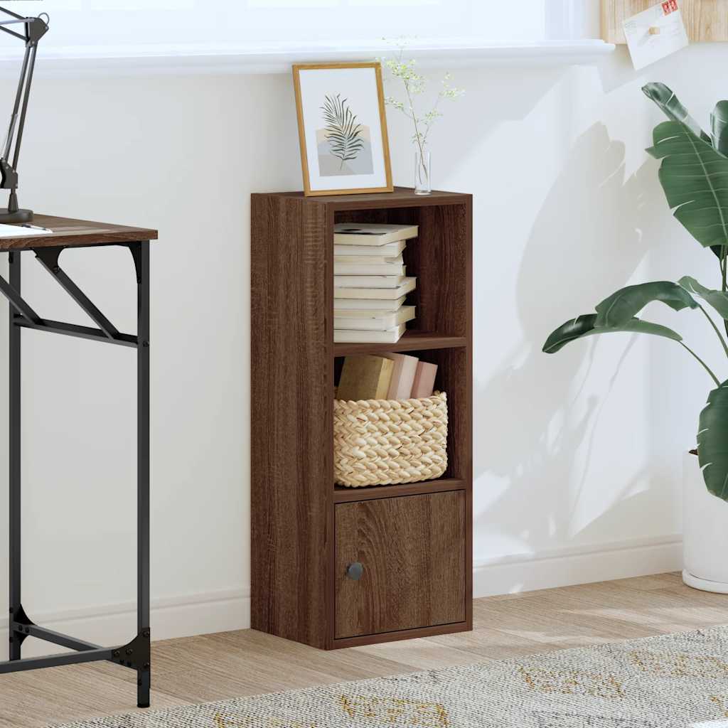 vidaXL Bibliotecă, stejar maro, 31x24x77 cm, lemn prelucrat