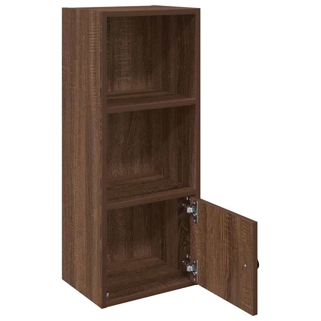vidaXL Bibliotecă, stejar maro, 31x24x77 cm, lemn prelucrat