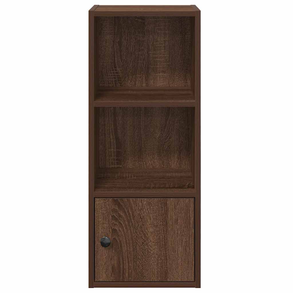 vidaXL Bibliotecă, stejar maro, 31x24x77 cm, lemn prelucrat