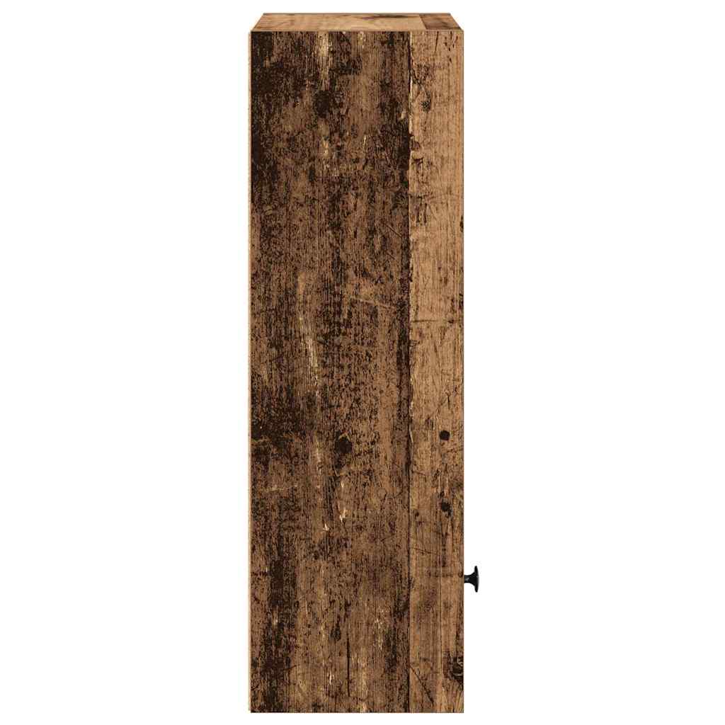 vidaXL Bibliotecă, lemn vechi, 31x24x77 cm, lemn prelucrat vidaXL Bibliotecă, lemn vechi, 31x24x77 cm, lemn prelucrat