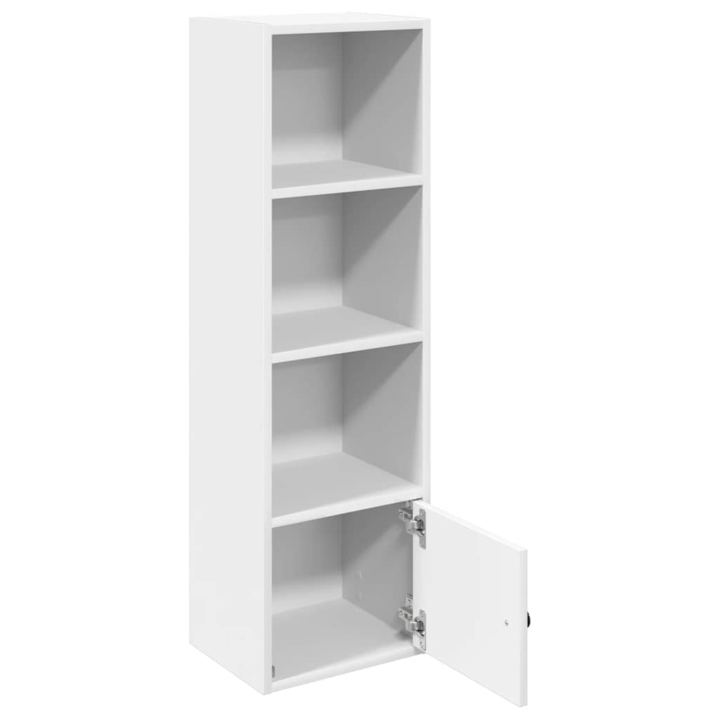 vidaXL Bibliotecă, alb, 31x24x102 cm, lemn prelucrat vidaXL Bibliotecă, alb, 31x24x102 cm, lemn prelucrat