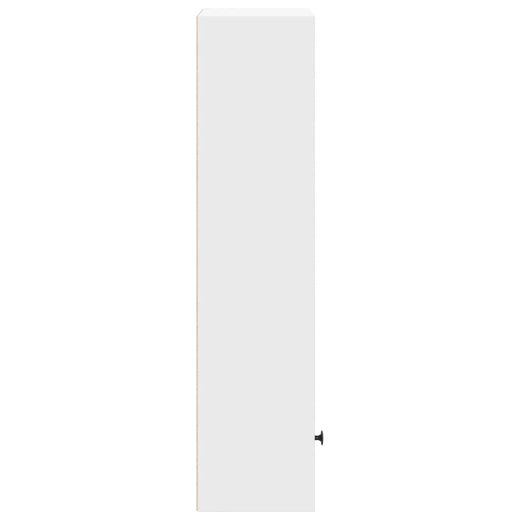 vidaXL Bibliotecă, alb, 31x24x102 cm, lemn prelucrat vidaXL Bibliotecă, alb, 31x24x102 cm, lemn prelucrat