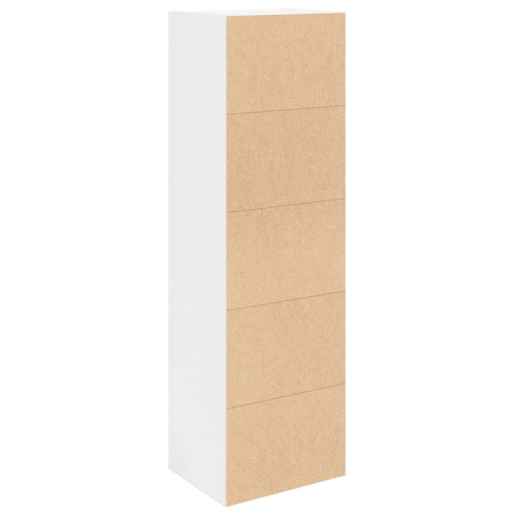 vidaXL Bibliotecă, alb, 31x24x102 cm, lemn prelucrat vidaXL Bibliotecă, alb, 31x24x102 cm, lemn prelucrat