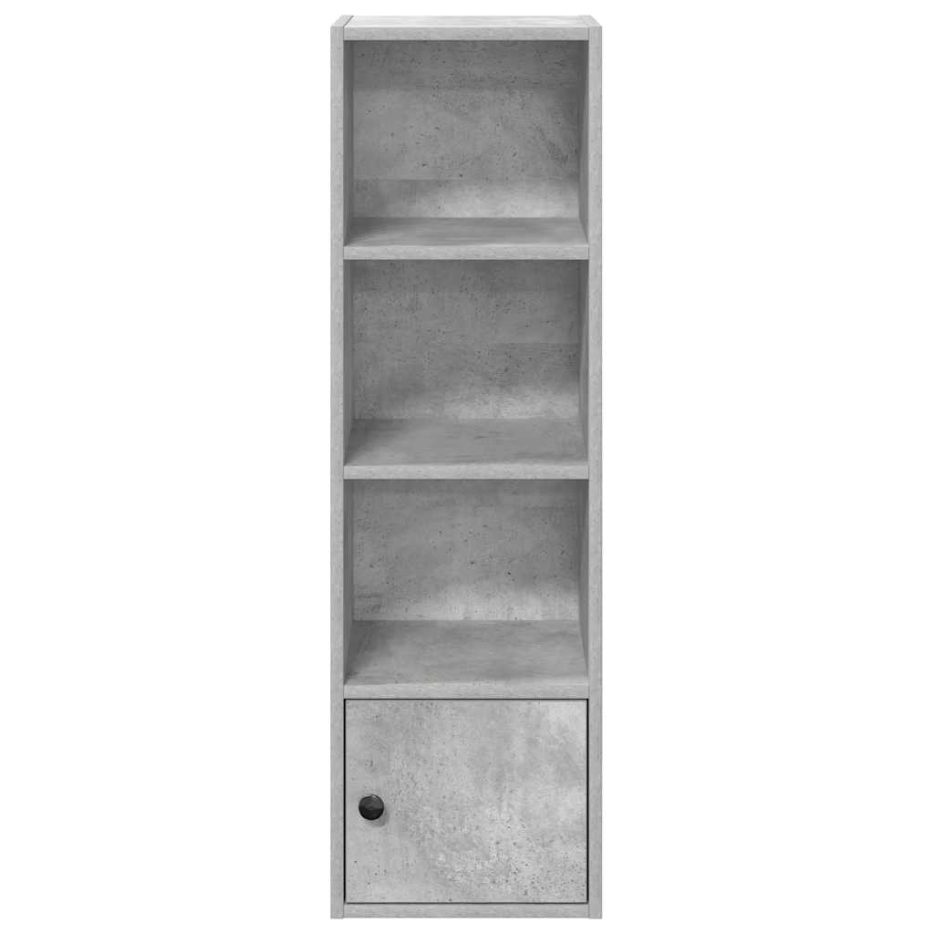 vidaXL Bibliotecă, gri beton, 31x24x102 cm, lemn prelucrat vidaXL Bibliotecă, gri beton, 31x24x102 cm, lemn prelucrat
