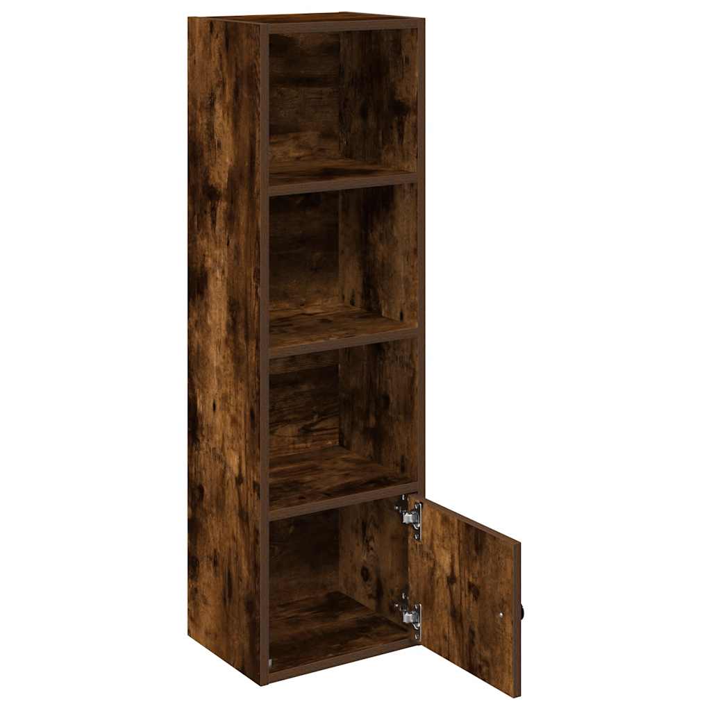 vidaXL Bibliotecă, stejar fumuriu, 31x24x102 cm, lemn prelucrat vidaXL Bibliotecă, stejar fumuriu, 31x24x102 cm, lemn prelucrat