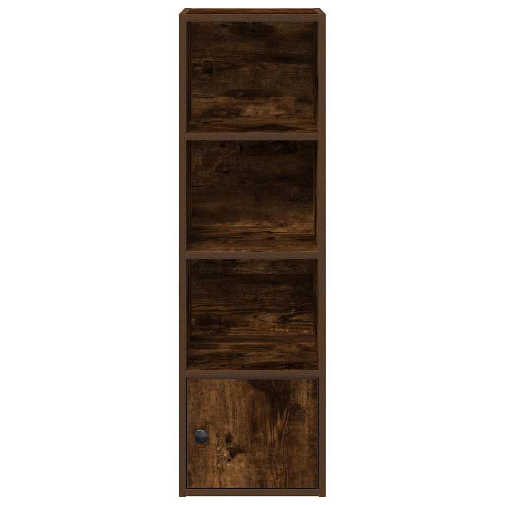 vidaXL Bibliotecă, stejar fumuriu, 31x24x102 cm, lemn prelucrat vidaXL Bibliotecă, stejar fumuriu, 31x24x102 cm, lemn prelucrat