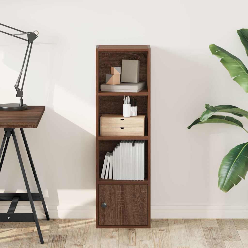 vidaXL Bibliotecă, stejar maro, 31x24x102 cm, lemn prelucrat