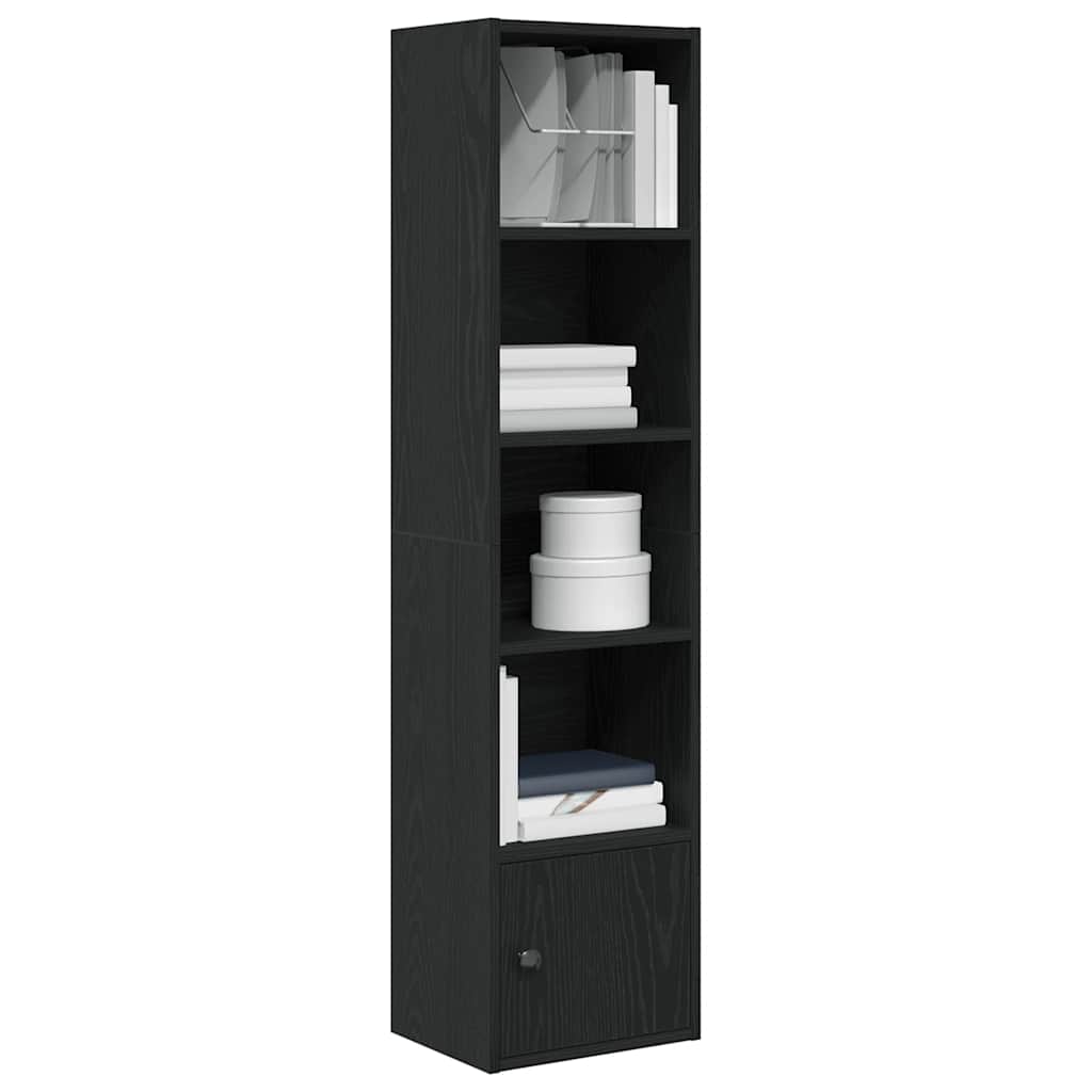 vidaXL Bibliotecă Stejar negru 31x24x127 cm Lemn prelucrat vidaXL Bibliotecă Stejar negru 31x24x127 cm Lemn prelucrat