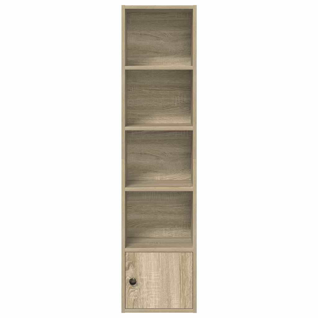 vidaXL Bibliotecă, stejar sonoma, 31x24x127 cm, lemn prelucrat vidaXL Bibliotecă, stejar sonoma, 31x24x127 cm, lemn prelucrat