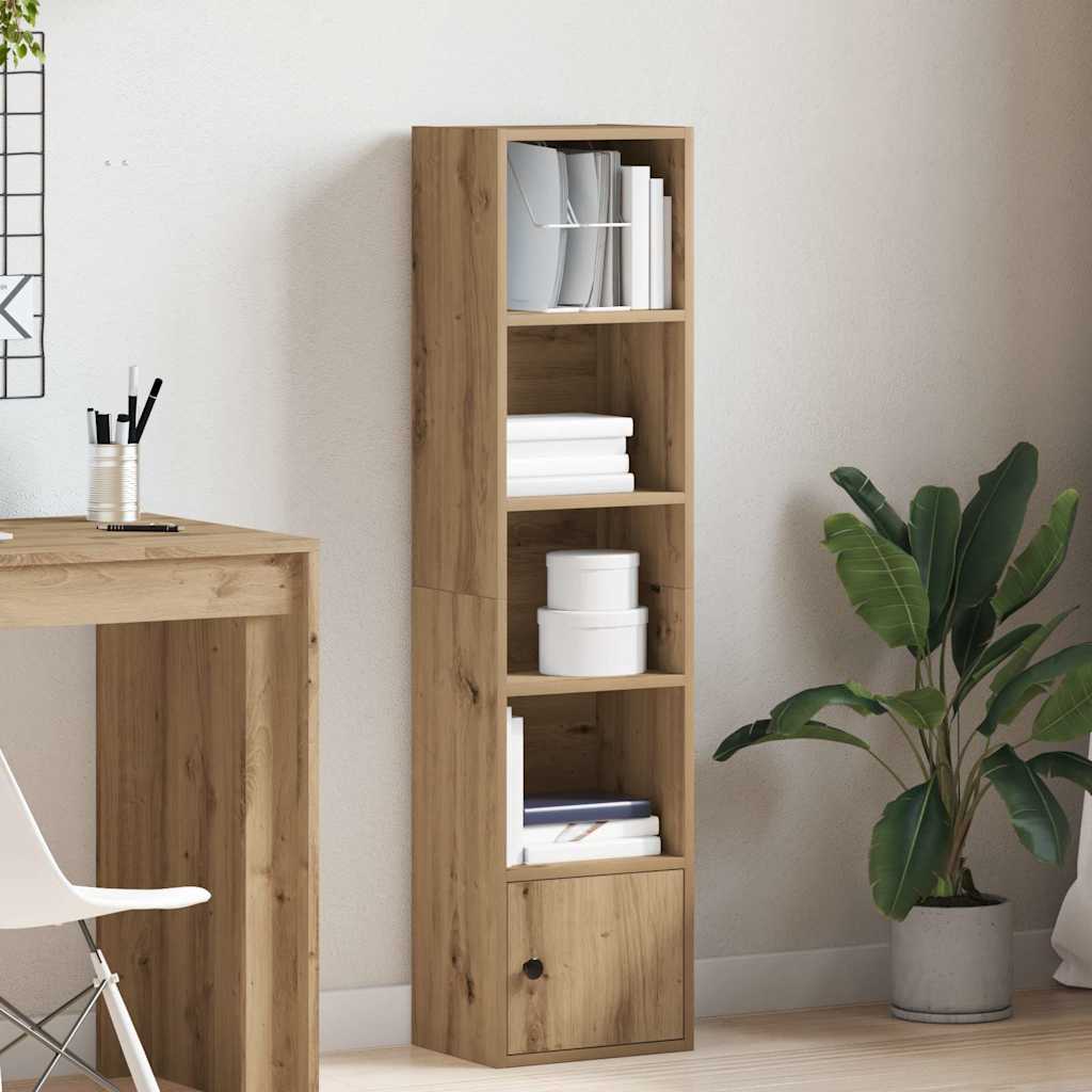 vidaXL Bibliotecă, stejar artizanal, 31x24x127 cm, lemn prelucrat vidaXL Bibliotecă, stejar artizanal, 31x24x127 cm, lemn prelucrat