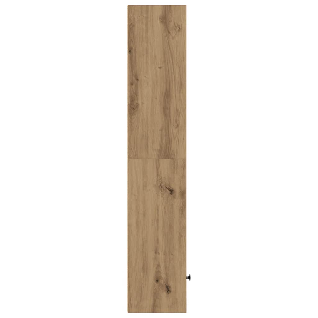 vidaXL Bibliotecă, stejar artizanal, 31x24x127 cm, lemn prelucrat vidaXL Bibliotecă, stejar artizanal, 31x24x127 cm, lemn prelucrat