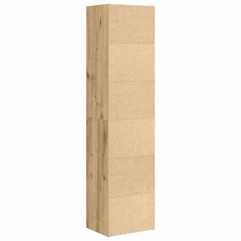 vidaXL Bibliotecă, stejar artizanal, 31x24x127 cm, lemn prelucrat vidaXL Bibliotecă, stejar artizanal, 31x24x127 cm, lemn prelucrat