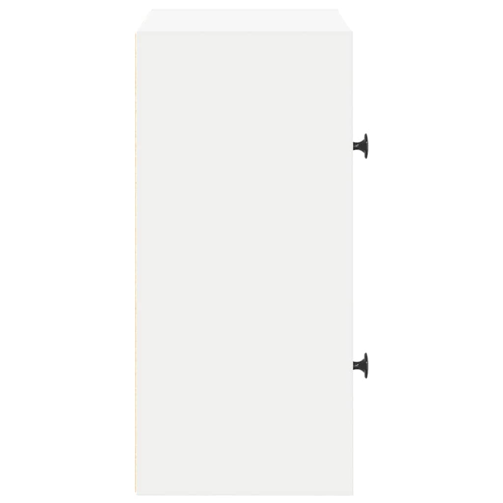 vidaXL Bibliotecă, alb, 40x24x52 cm, lemn prelucrat vidaXL Bibliotecă, alb, 40x24x52 cm, lemn prelucrat