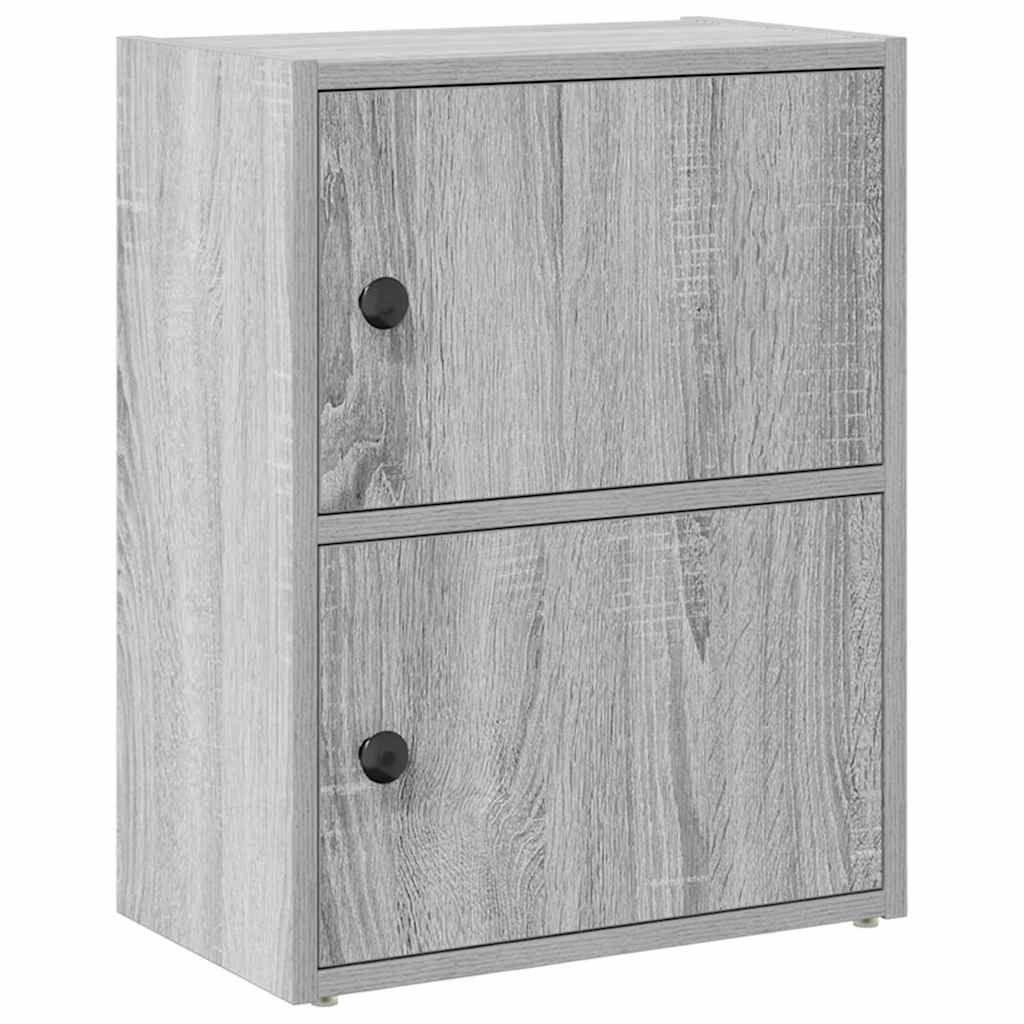 vidaXL Bibliotecă, gri sonoma, 40x24x52 cm, lemn prelucrat vidaXL Bibliotecă, gri sonoma, 40x24x52 cm, lemn prelucrat