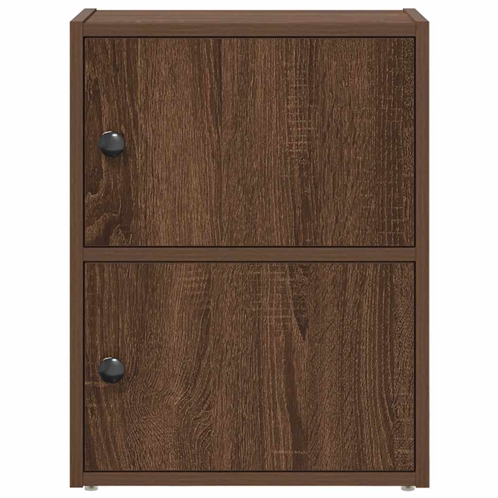 vidaXL Bibliotecă, stejar maro, 40x24x52 cm, lemn prelucrat