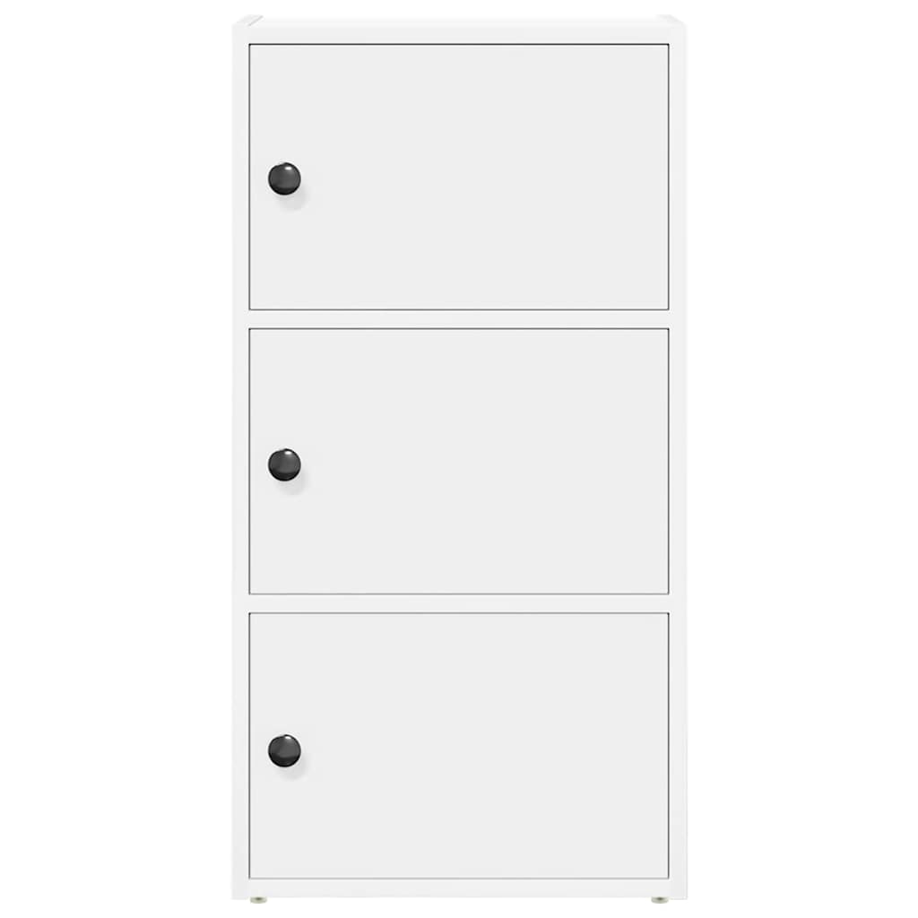 vidaXL Bibliotecă, alb, 40x24x77 cm, lemn prelucrat vidaXL Bibliotecă, alb, 40x24x77 cm, lemn prelucrat